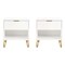 Manhattan Comfort DUMBO 1.0 Nightstand in White, 2PK 2-NS001-WH - alternate 8
